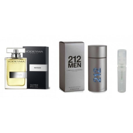 YODEYMA NOTION - 212 MEN Carolina Herrera (Mini próbka 2ml) YODEYMA NOTION - 212 MEN Carolina Herrera (Mini próbka 2ml)