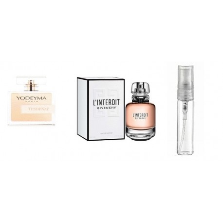 YODEYMA TENDENZE - L'INTERDIT GIVENCHY (Mini tester 2ml) YODEYMA TENDENZE - L'INTERDIT GIVENCHY (Mini tester 2ml)