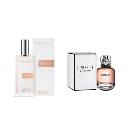 YODEYMA TENDENZE 50ML - L'INTERDIT (GIVENCHY) YODEYMA TENDENZE 50ML - L'INTERDIT (GIVENCHY)