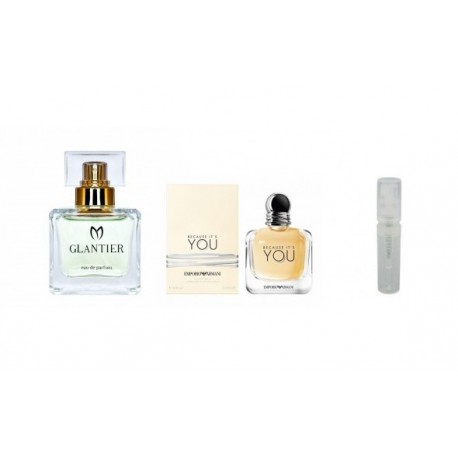 Perfumy Glantier 565 - Because It's You (Giorgio Armani) Mini próbka 2ml Perfumy Glantier 565 - Because It's You (Giorgio Armani) Mini próbka 2ml