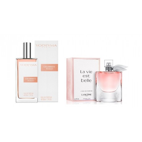 Celebrity Woman 50ml – Kwiatowo-owocowe perfumy inspirowane La Vie Est Belle Celebrity Woman 50ml – Kwiatowo-owocowe perfumy inspirowane La Vie Est Belle